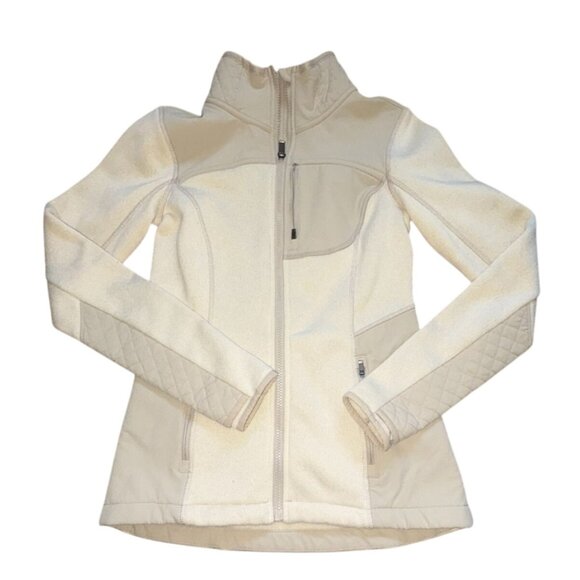 Athleta Truckee Jacket, Sandcastle Heather SIZE XS #350691-GUC - Picture 1 of 6
